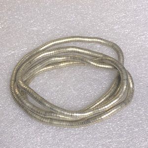 Silver flexible metal bracelet/necklace